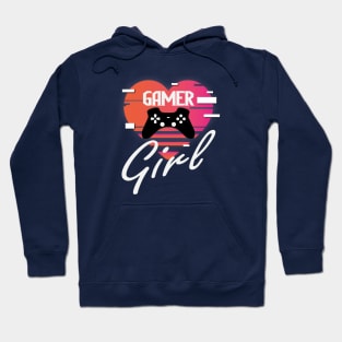 Gamer girl glitch Hoodie